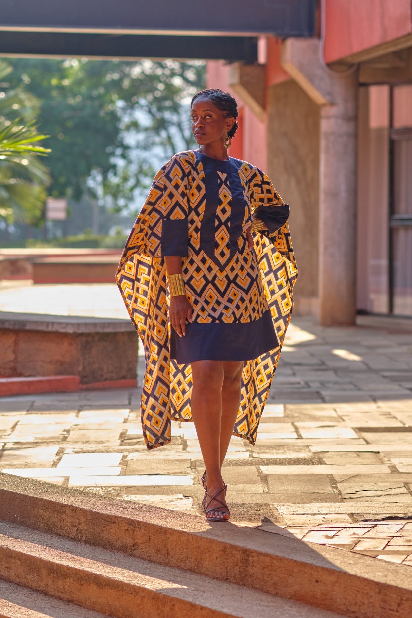 The Diamond Kimono Dress