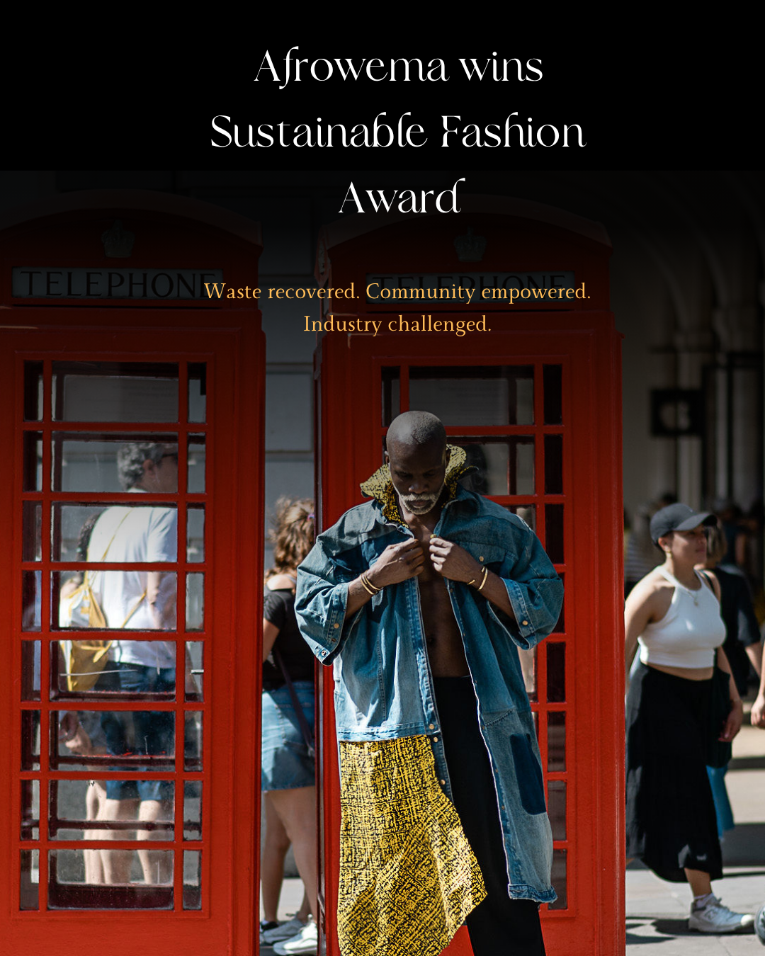 Afrowema wins Sustainable Fashion Award