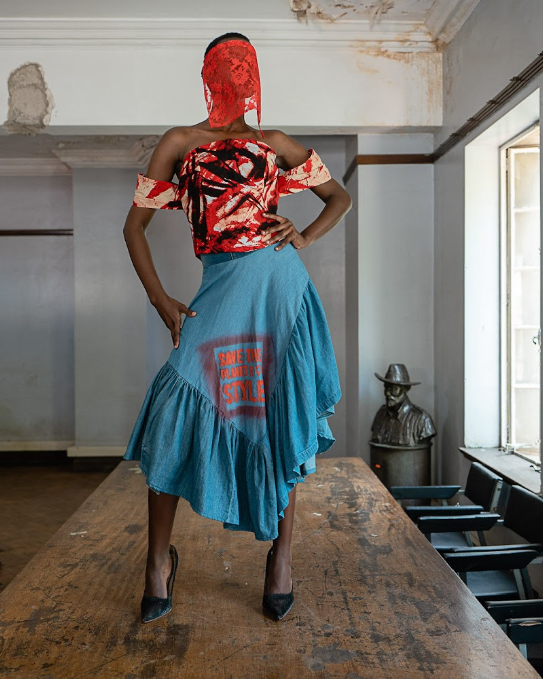 Renacido en rojo - Semana de la Moda de Nairobi 2025 2
