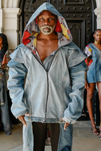 The Hooded Denim Jacket