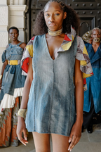 The Kanga Flutter Dress