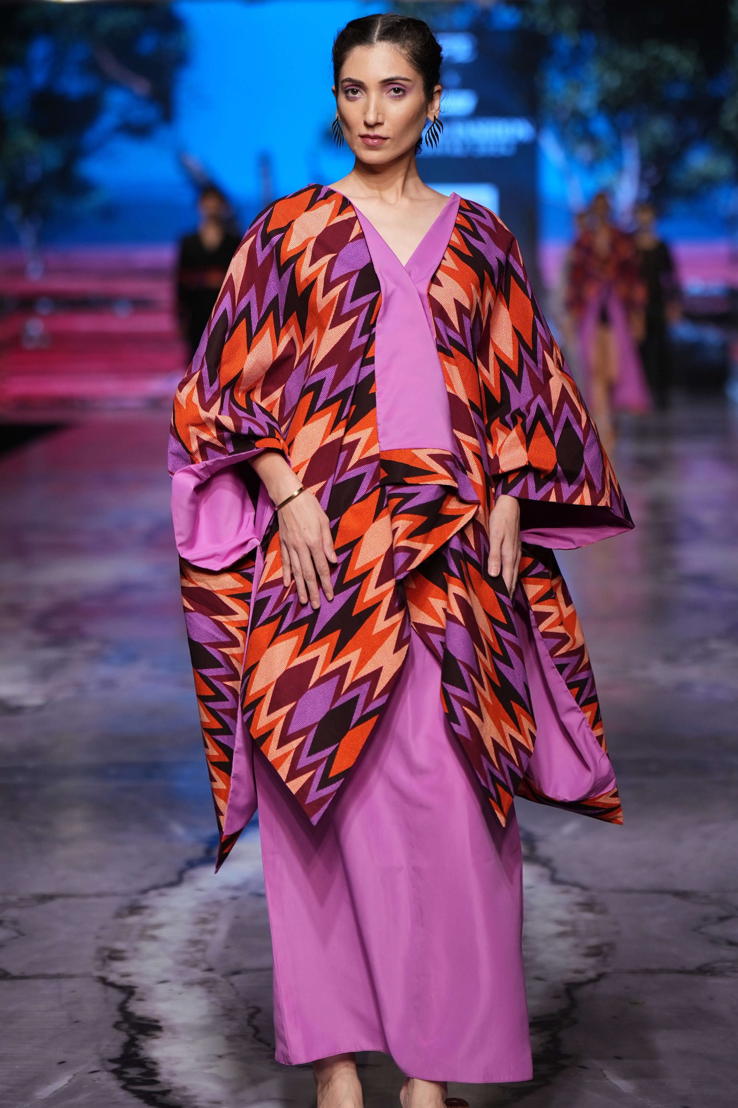 The Pink Horizon Kitenge Coat & Jumpsuit Set