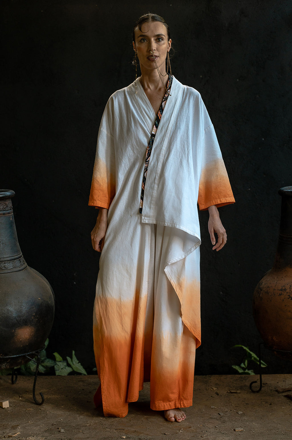 Ngamani Sunrise Kimono Set