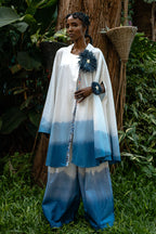 Water Draped Kimono Set