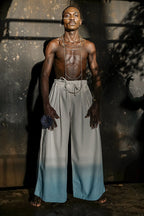 Air Draped e-Leg Ombré Trousers